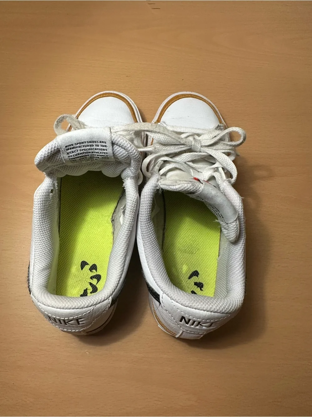 Nike Court Legacy Next Nature White Desert Ochre Women’s Shoes Size 5